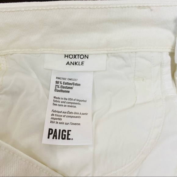 Paige Hoxton ankle jeans with Joxxi pockets in light Ecru - Picture 10 of 12